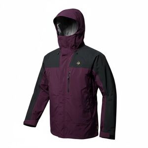 Moonstone GORE-TEX Waterproof Jacket Women’s S Purple Black Hooded Shell Vintage